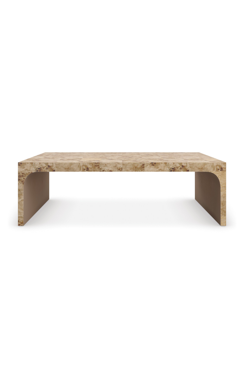 Table basse rectangulaire en bois de Mappa | Caracole Burlesque | Meubleluxe.fr