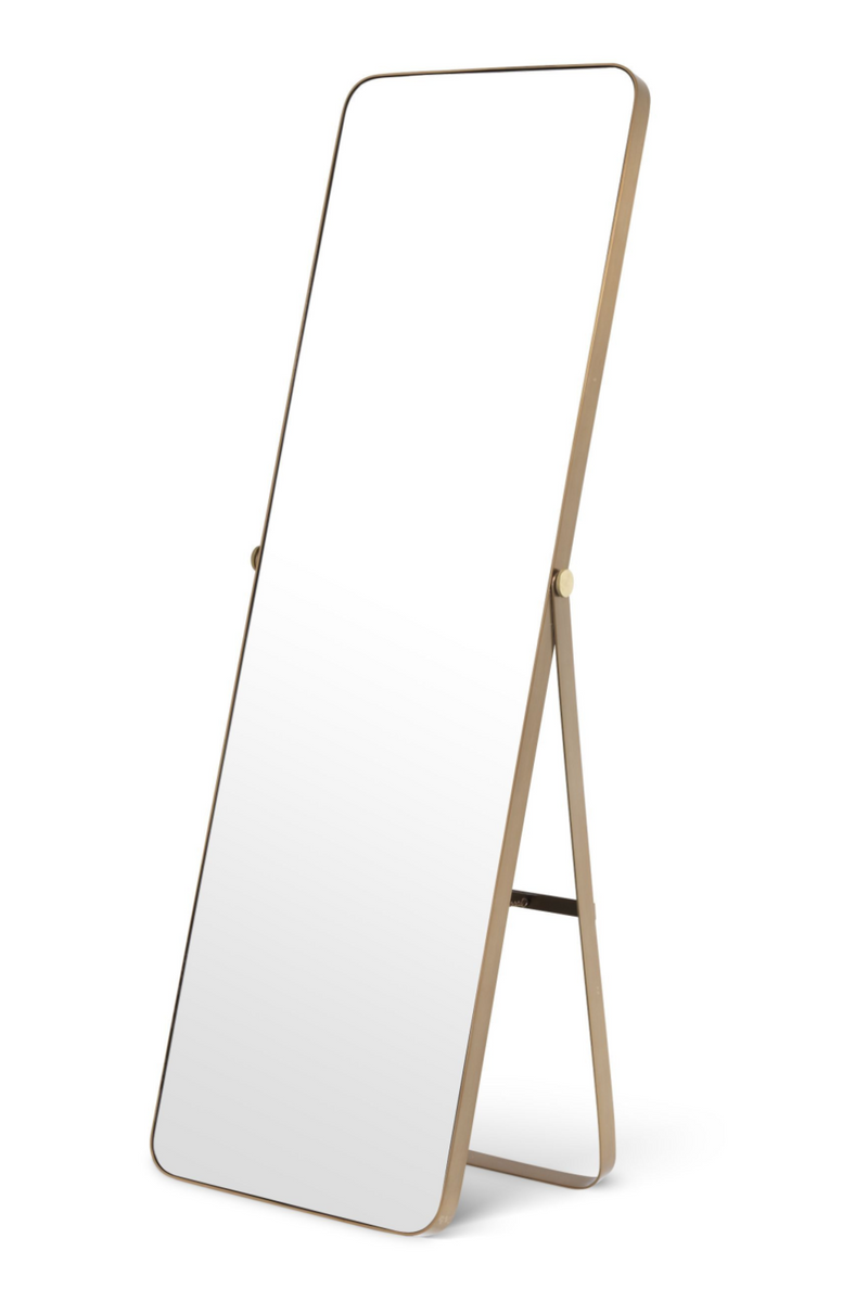 Long miroir doré sur pied | Eichholtz Hardwick | Meubleluxe.fr