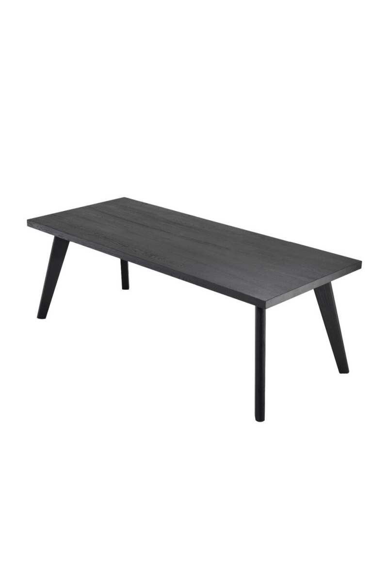 Table à manger rectangulaire en chêne noir | Eichholtz Biot | Meubleluxe.fr