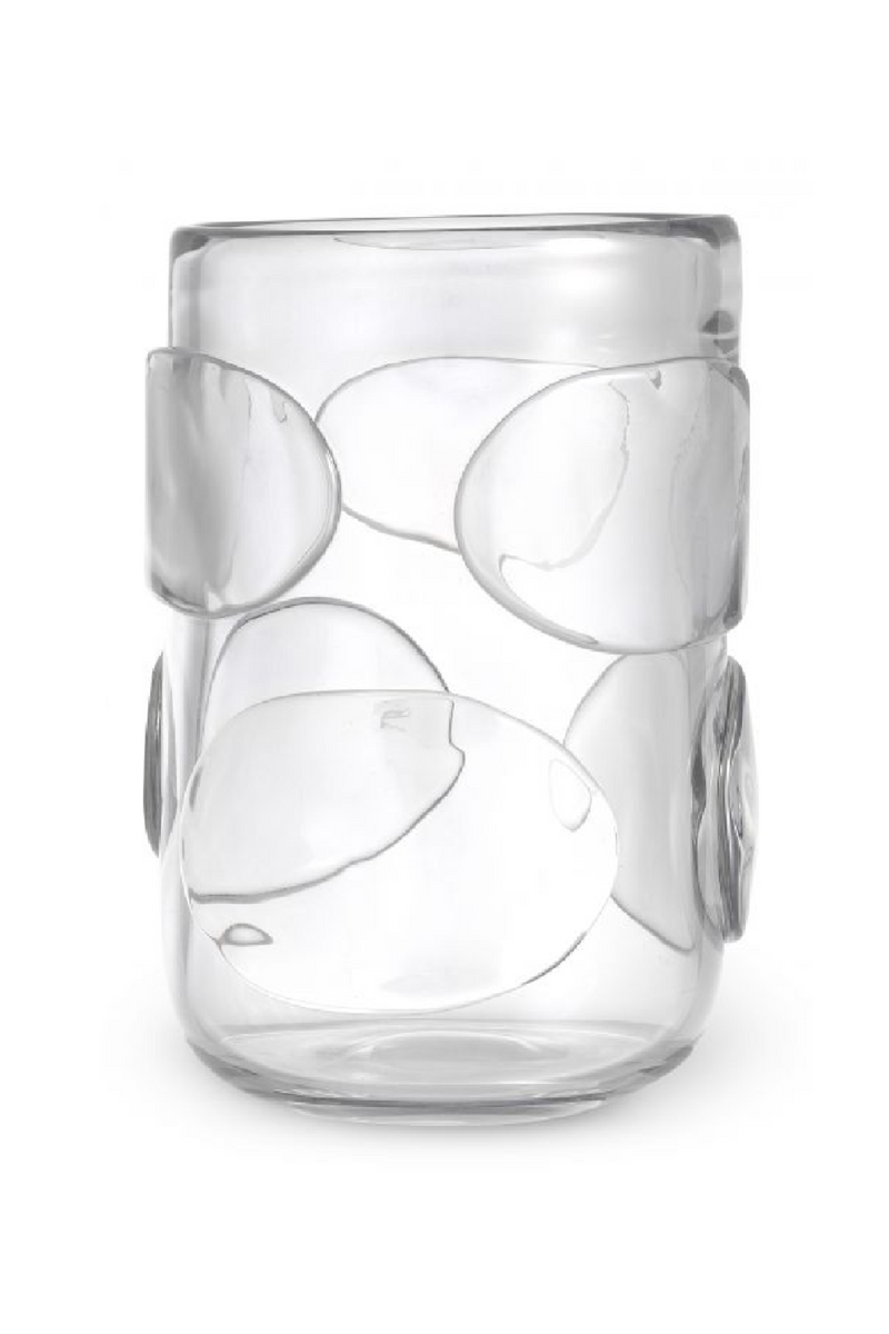 Vase en verre transparent -S- | Eichholtz Valerio | Meubleluxe.fr