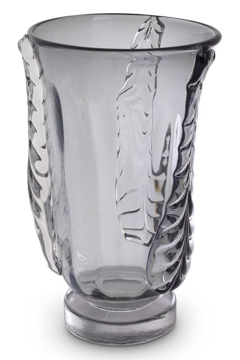 Vase en verre gris -L- | Eichholtz Sergio | Meubleluxe.fr
