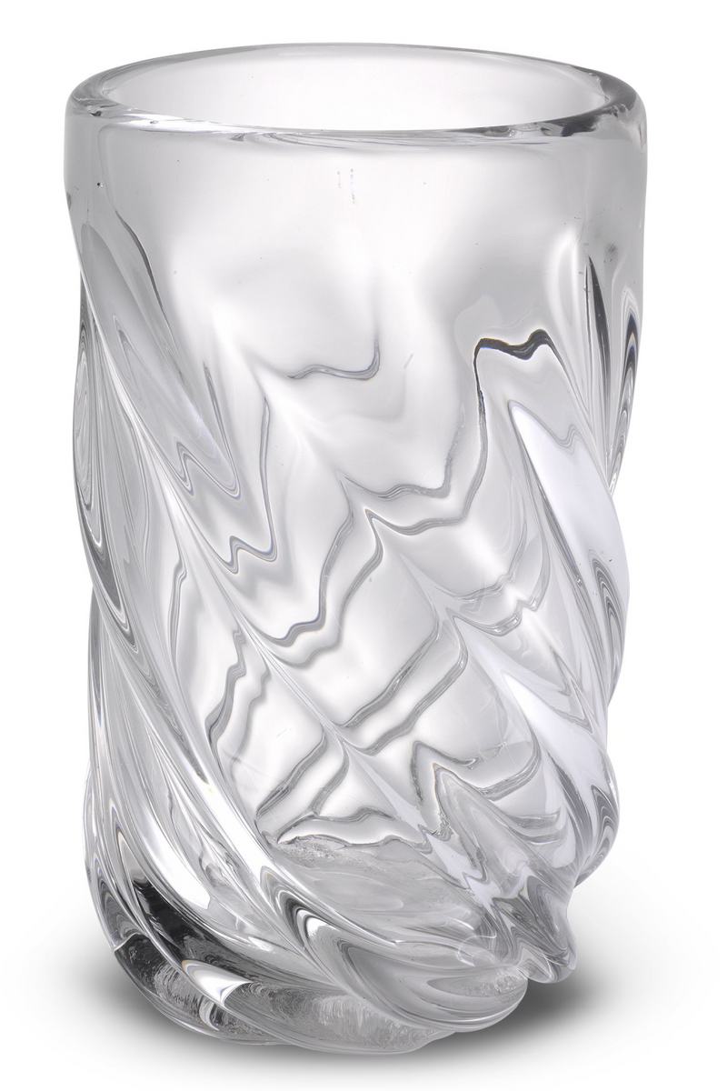 Vase en verre transparent -L- | Eichholtz Angelito | Meubleluxe.fr