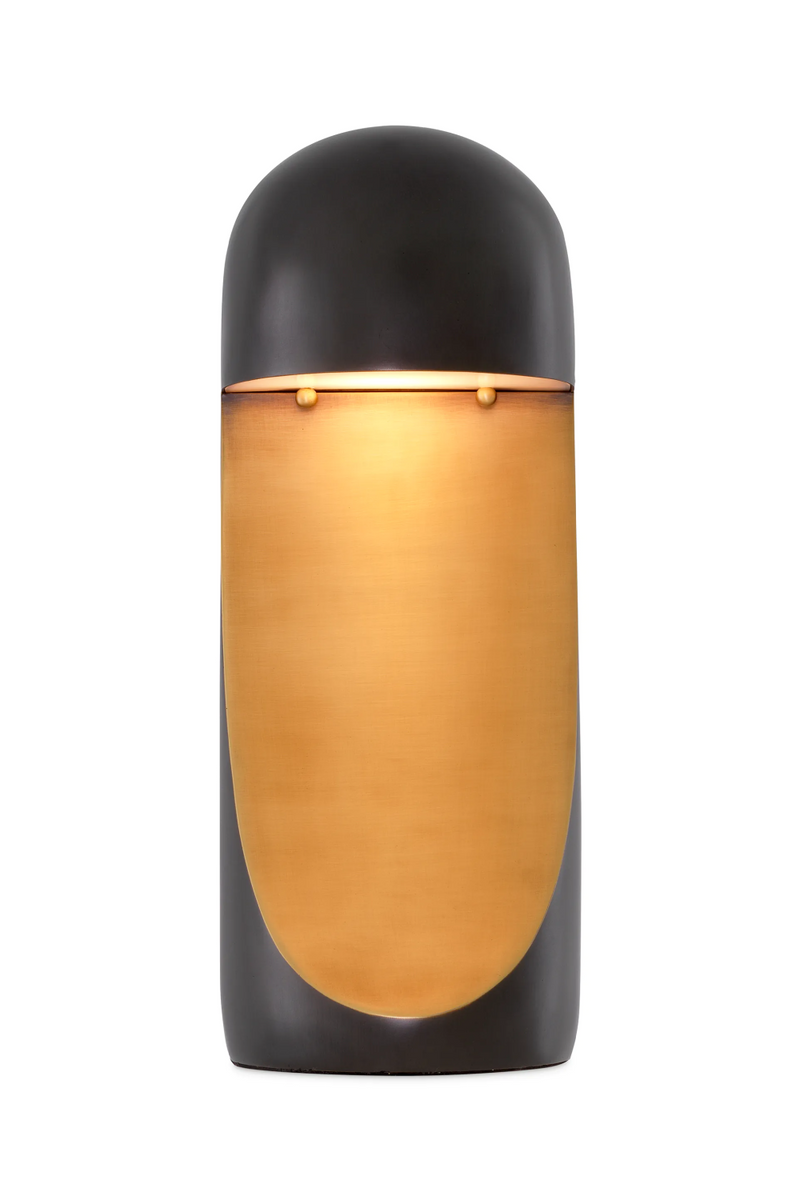 Lampe de table en bronze et laiton vieilli | Eichholtz Arion | Meubleluxe.fr