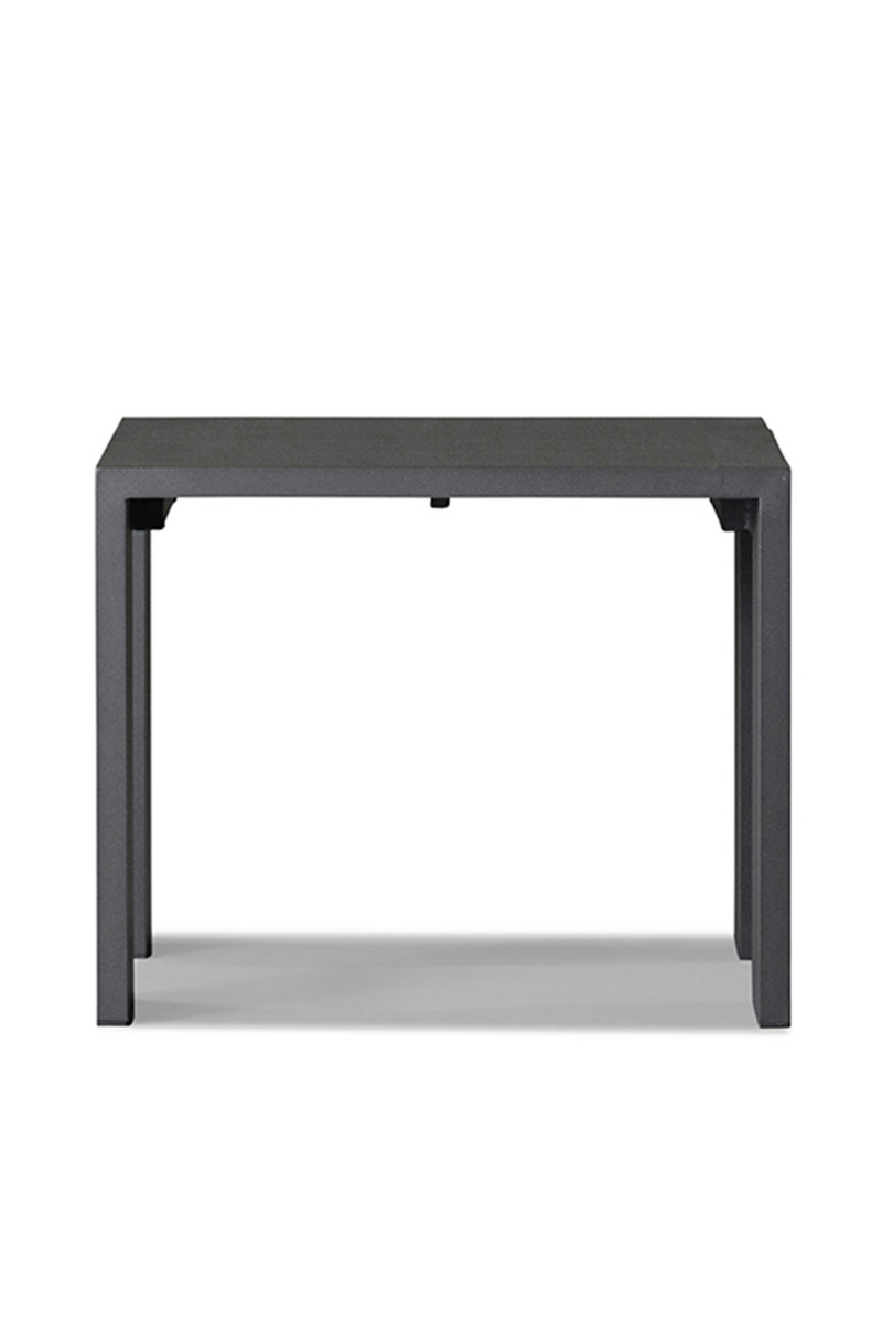 Table d'appoint gris foncé d'extérieur | Andrew Martin Bora | Meubleluxe.fr