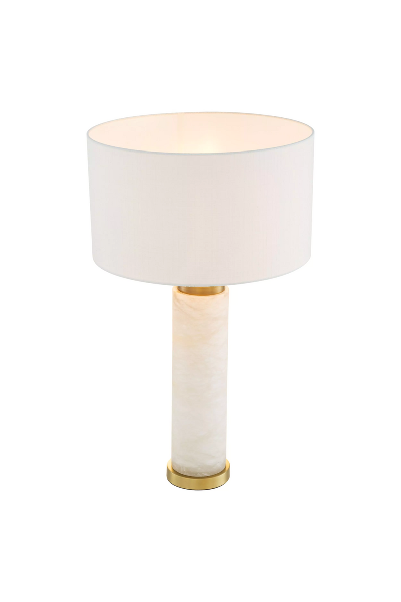 Lampe de table en albâtre | Eichholtz Lxry | Meubleluxe.fr