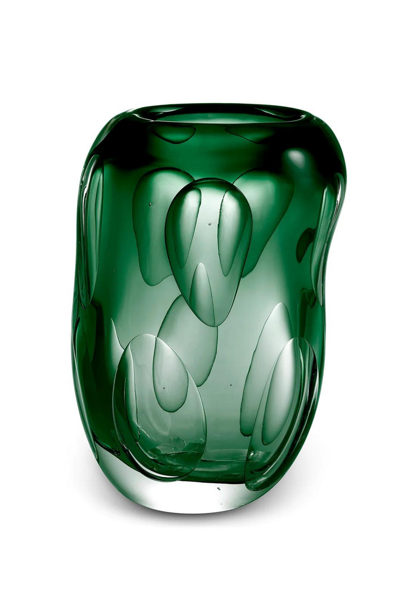 Vase en verre vert S | Eichholtz Sianni