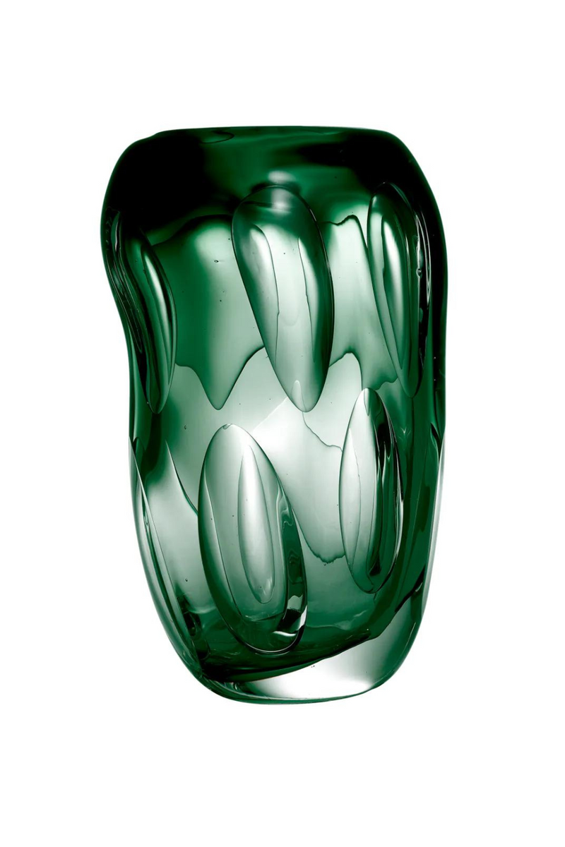 Vase en verre vert S | Eichholtz Sianni