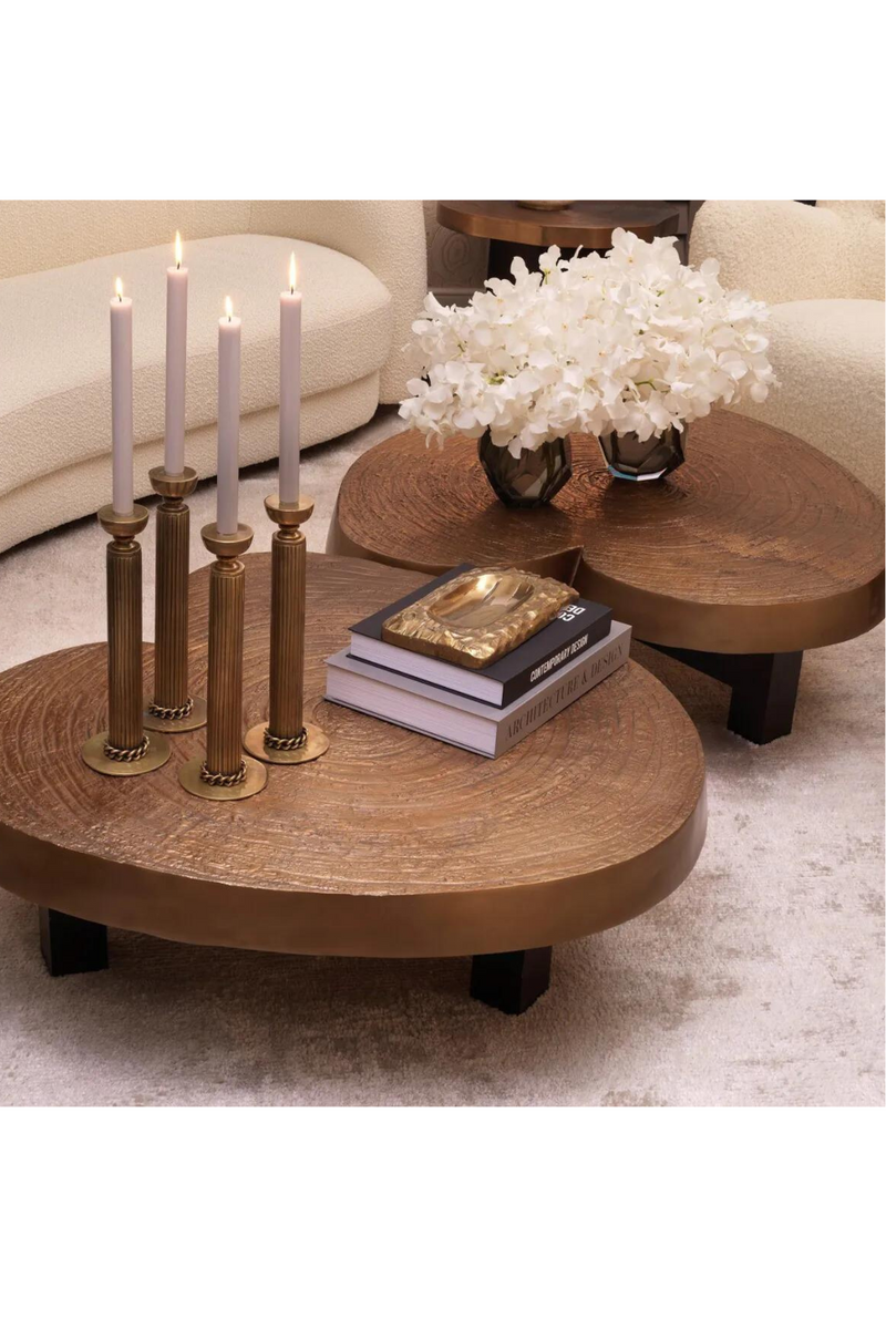 Blasse table in aged brass | Eichholtz Anabelle