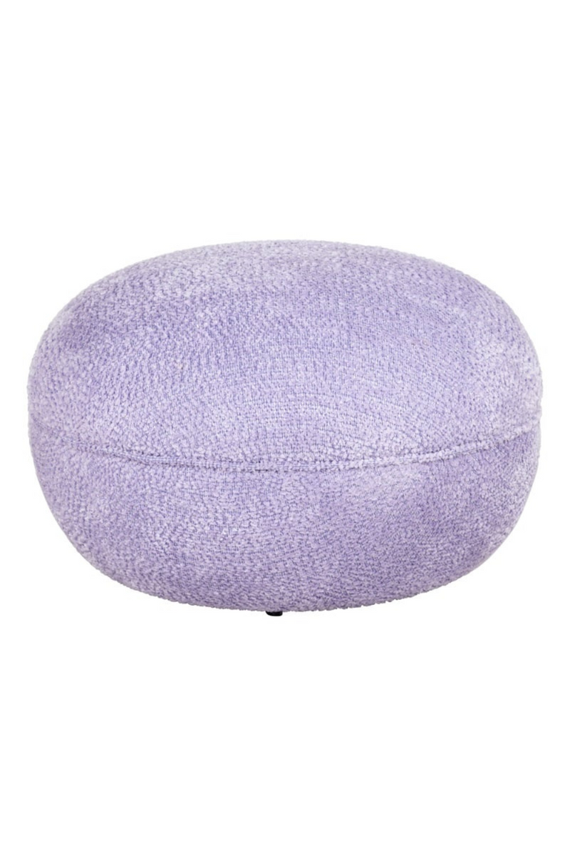 Pouf en tissu lavande | Richmond Jace