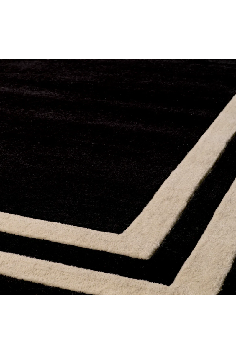 Tapis noir 200 x 300 cm | Eichholtz Celeste | Meubleluxe.fr