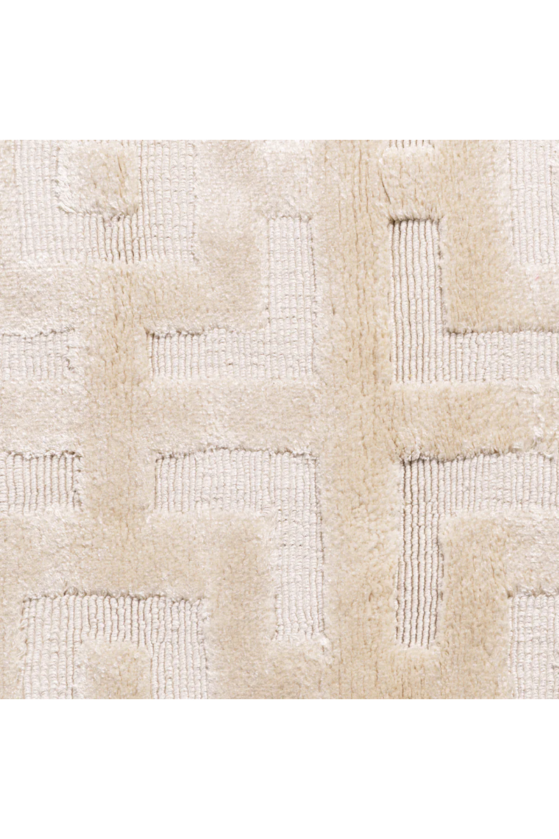 Tapis beige ivoire 170x240 cm | Eichholtz Reeves | Meubleluxe.fr