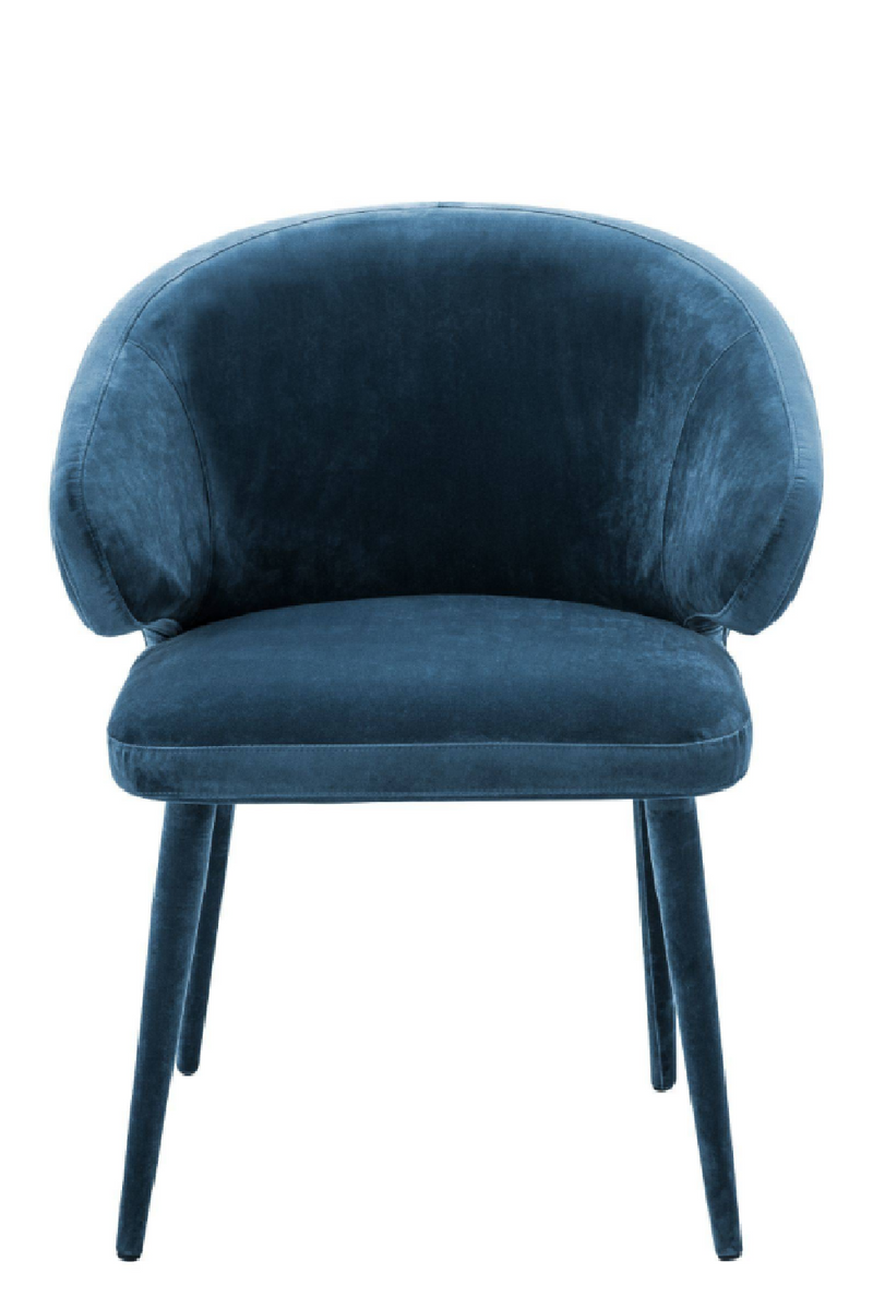 Chaise de salle à manger bleue | Eichholtz Cardinale | Meubleluxe.fr