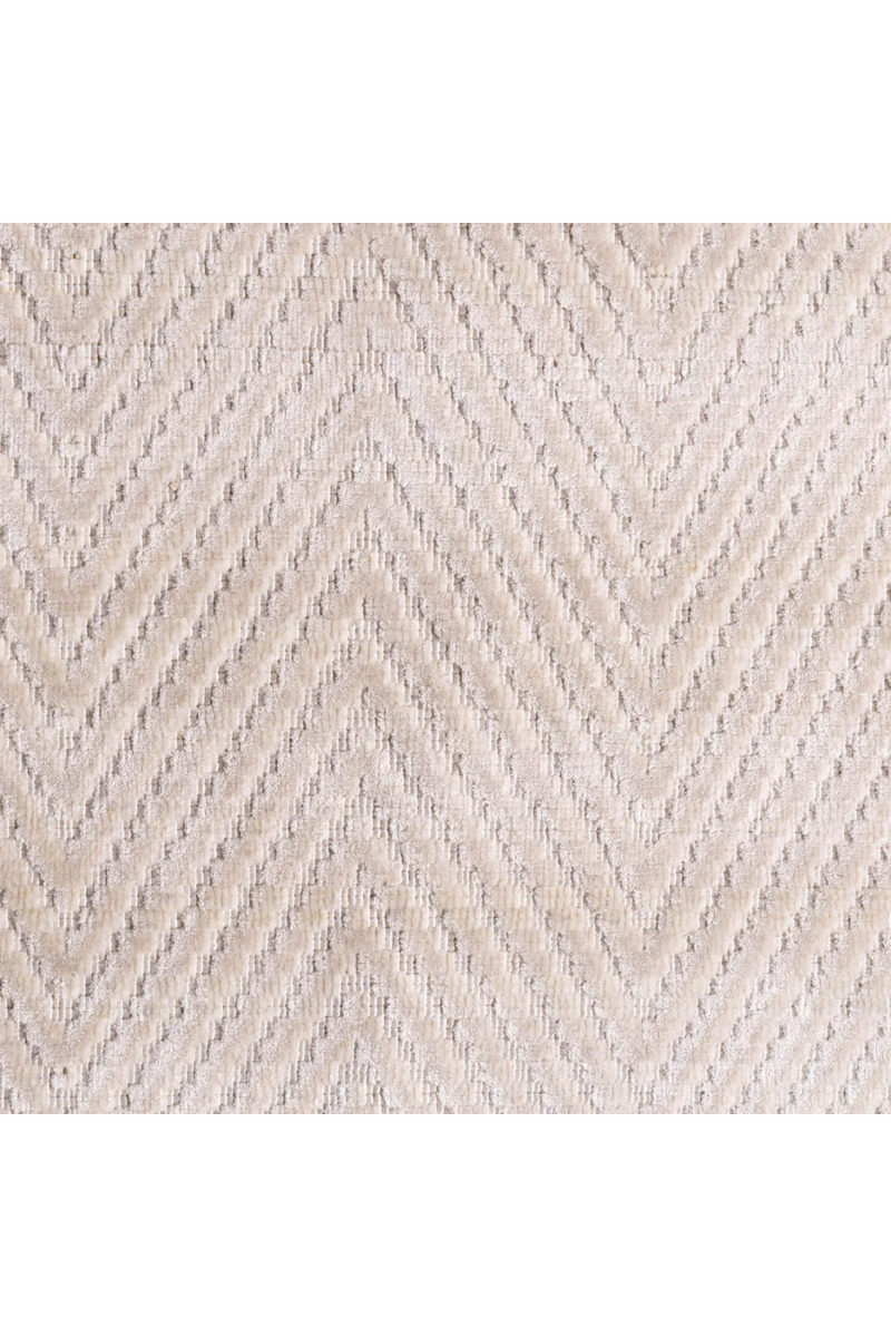 Tapis blanc cassé 170x240 cm | Eichholtz Herringbone | Meubleluxe.fr