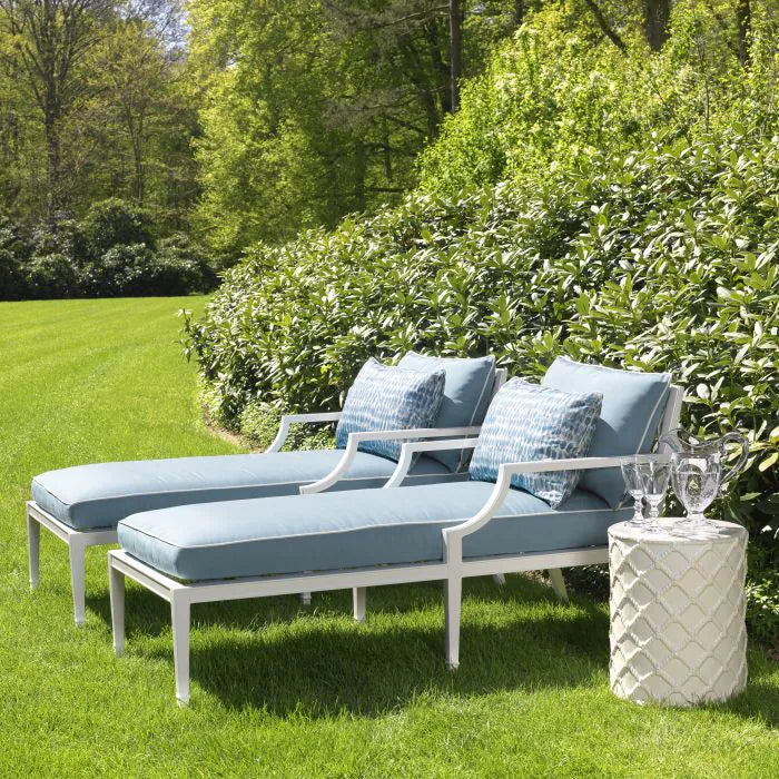 Blue lounge chair | Eichholtz Bella Vista