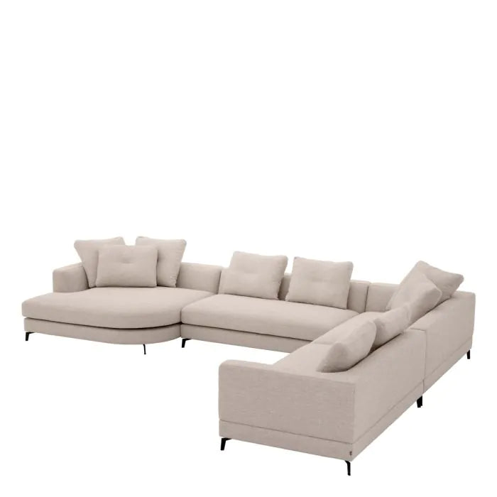 7 seater sofa Aveiro sand | Eichholtz Moderno L