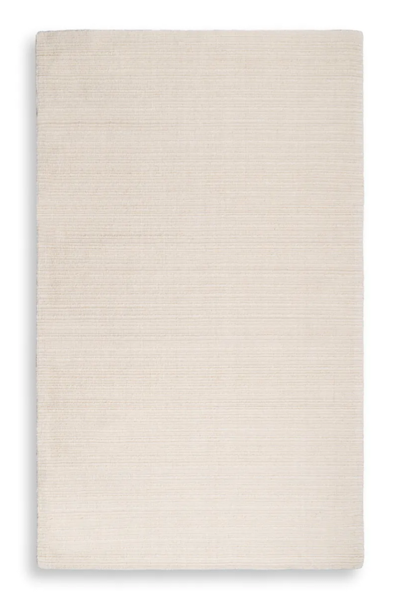 Tapis ivoire 100% laine 200 x 300 cm | Eichholtz Torrance | Meubleluxe.fr