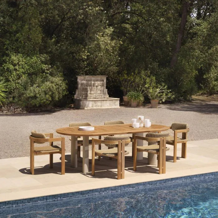 Teak Outdoor Dining Chair | Eichholtz Donato