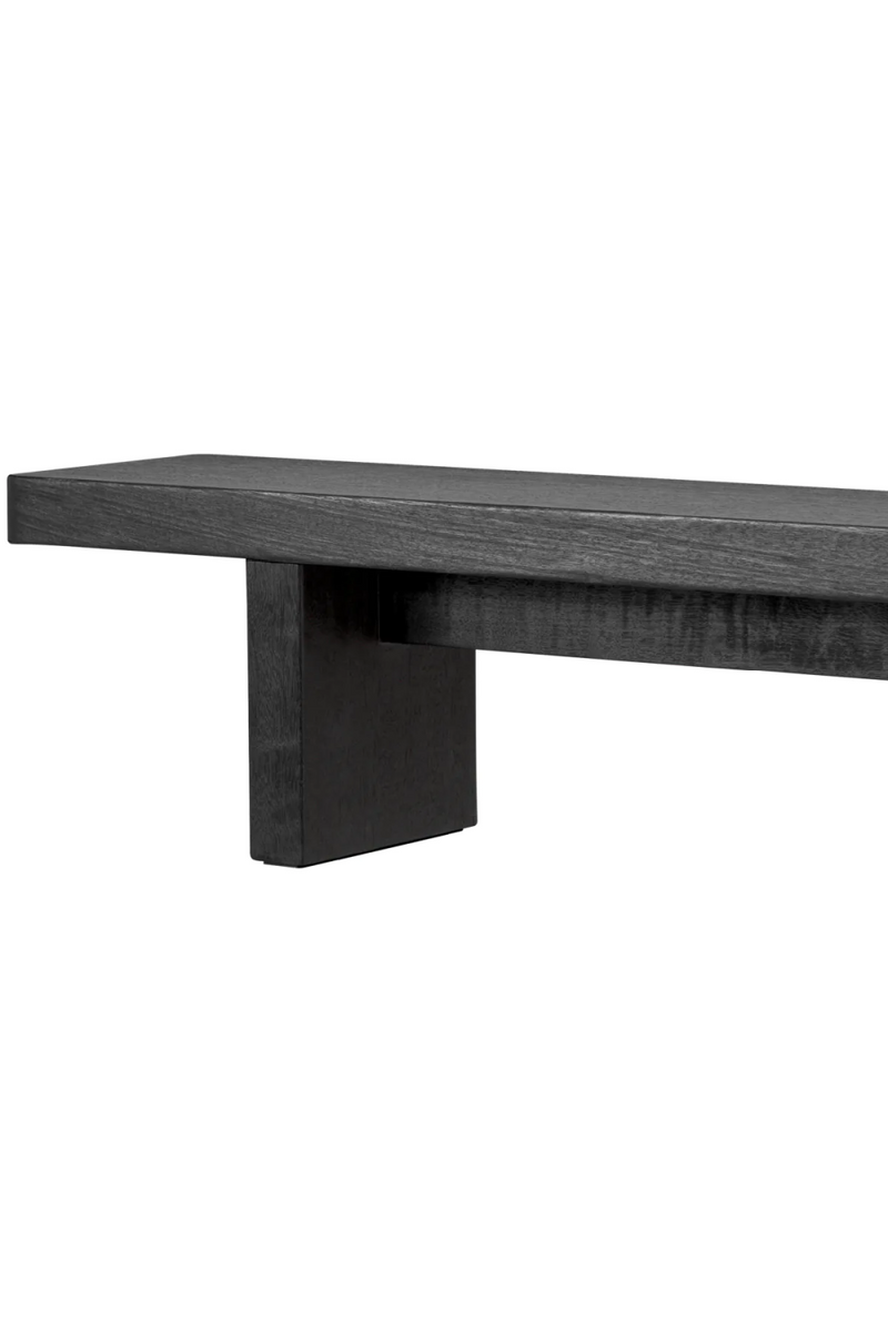 Table basse en bois méranti noir | Eichholtz Lavin | Meubleluxe.fr