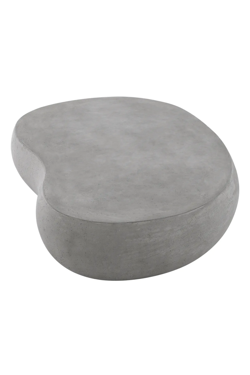 Table basse d'extérieur en béton résine gris | Eichholtz Prime | Meubleluxe.fr