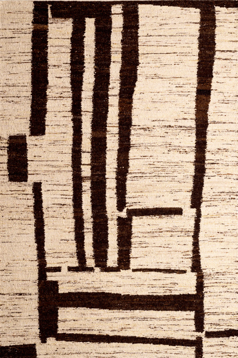 Tapis marron 100% laine 200 x 300 cm | Eichholtz Carinthia | Meubleluxe.fr