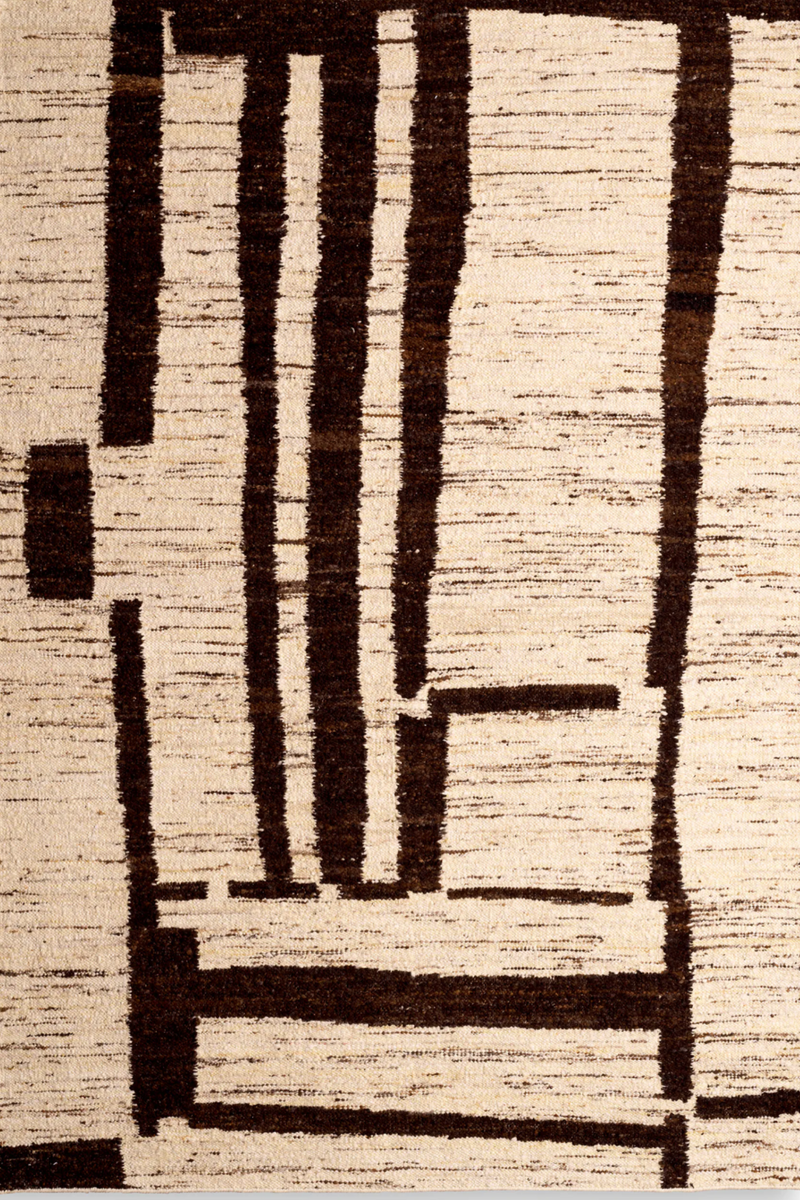 Tapis marron 100% laine 300 x 400 cm | Eichholtz Carinthia | Meubleluxe.fr