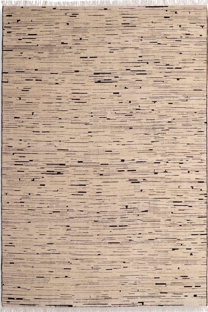 Tapis ivoire-noir 100% laine 200 x 300 cm | Eichholtz Talitha | Meubleluxe.fr