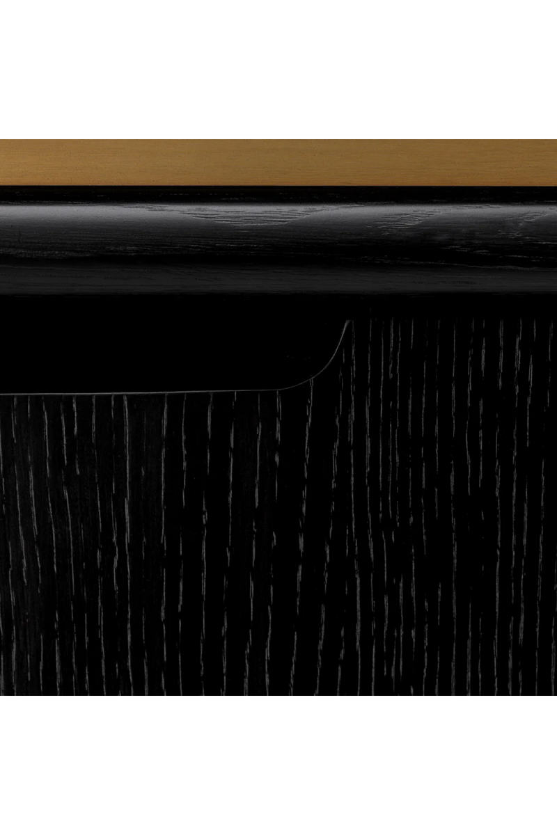 Table de chevet en chêne noir | Eichholtz Costanzo | Meubleluxe.fr
