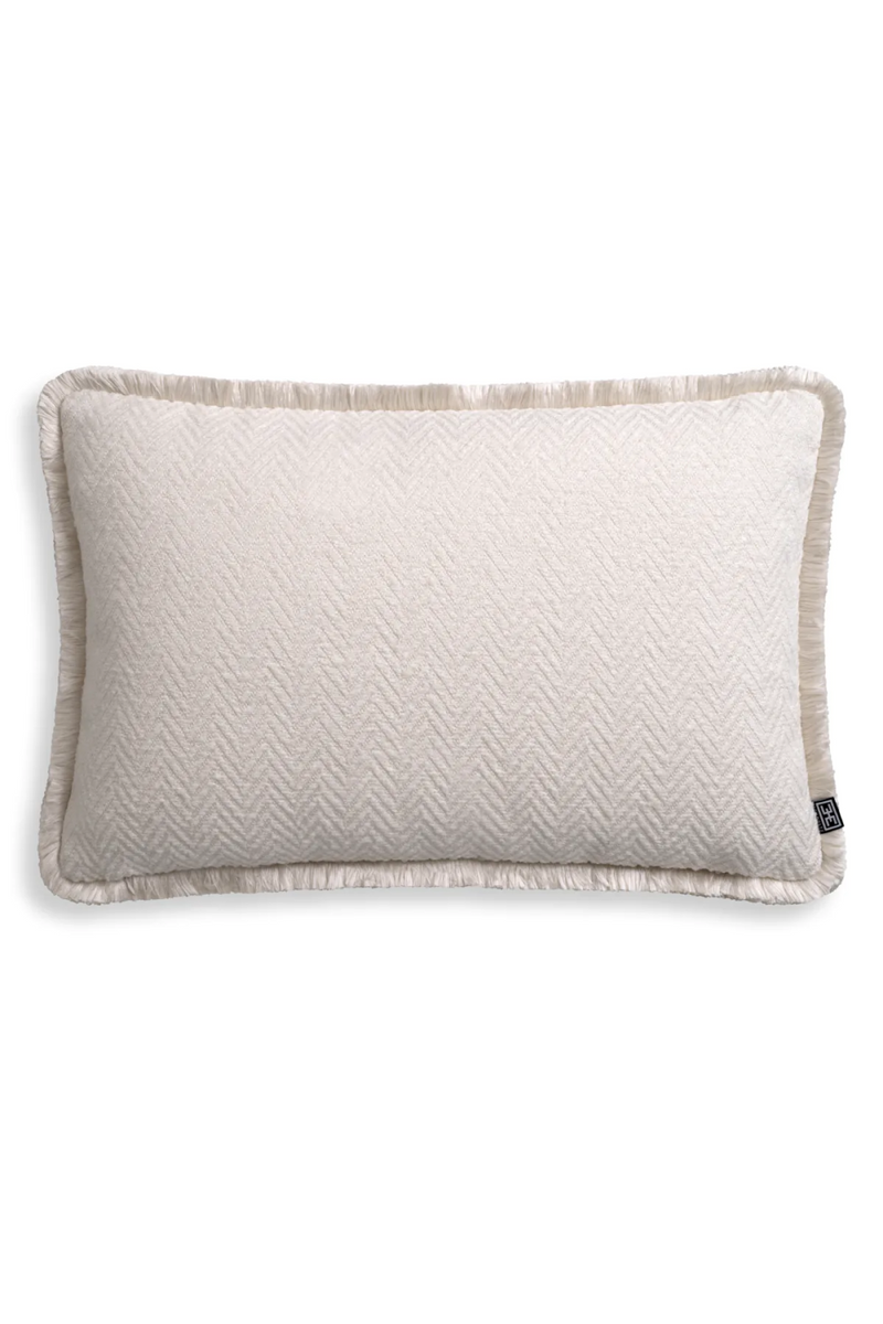 Coussin décoratif rectangulaire crème | Eichholtz Kauai S | Meubleluxe.fr