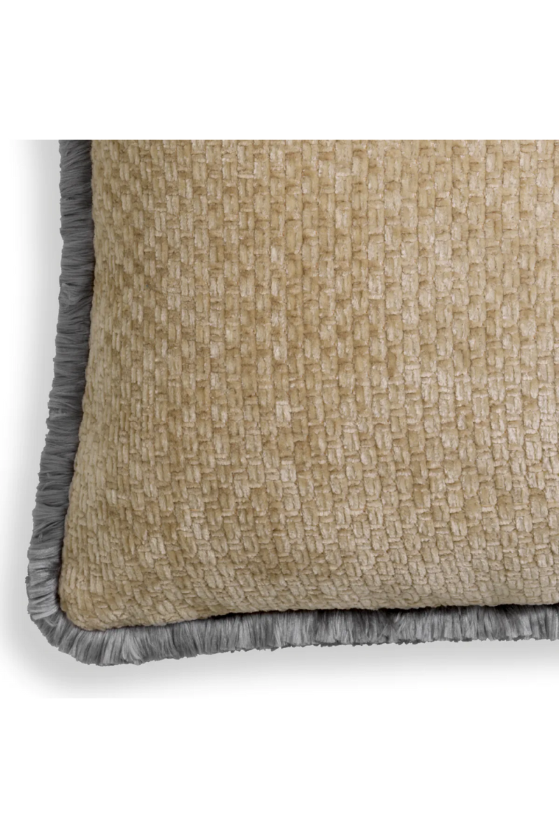 Coussin décoratif rectangulaire beige | Eichholtz Paia | Meubleluxe.fr