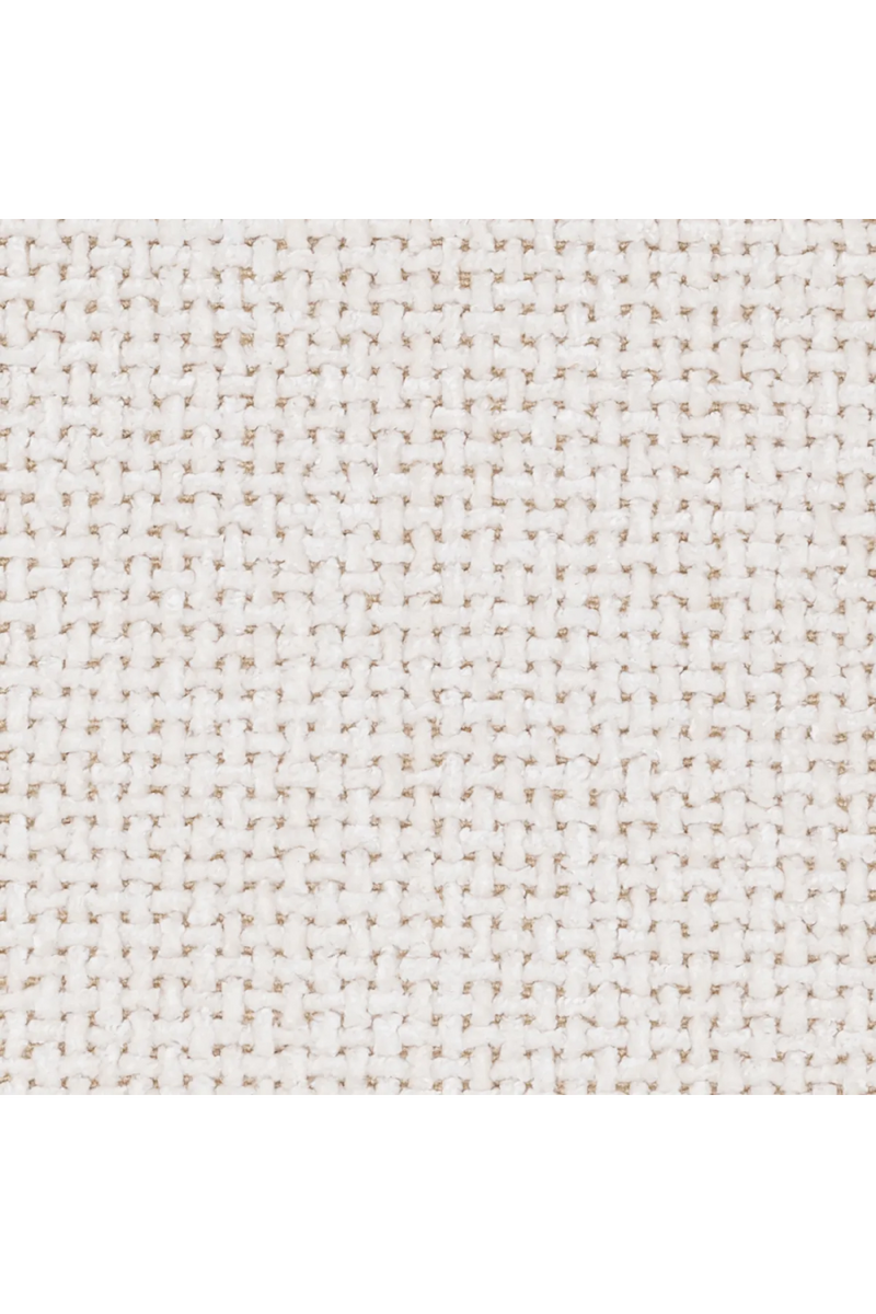 Fauteuil en tissu Canberra blanc cassé | Eichholtz Congreso | Meubleluxe.fr