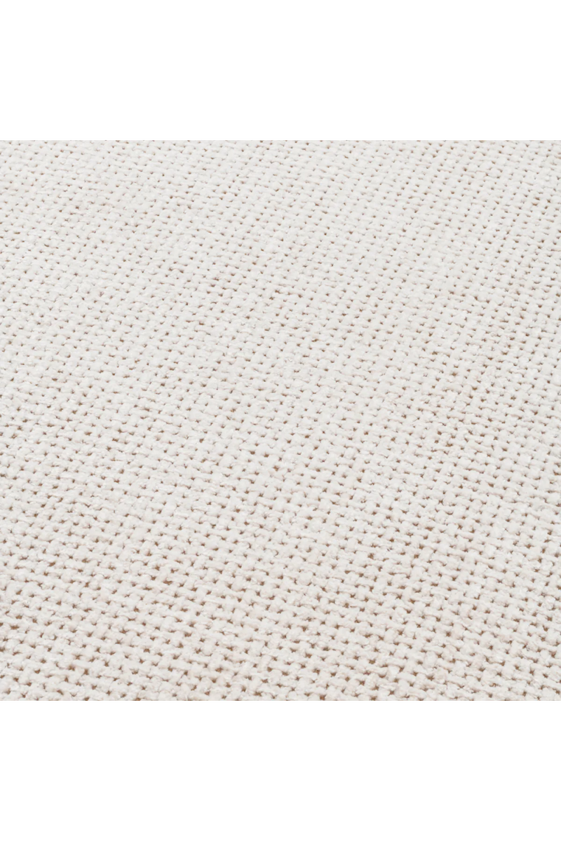 Fauteuil en tissu Canberra blanc cassé | Eichholtz Congreso | Meubleluxe.fr
