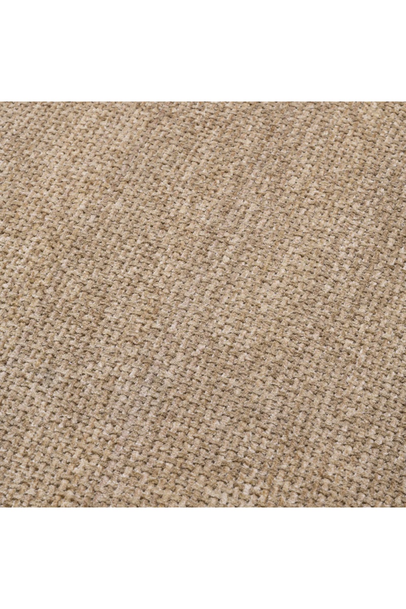 Fauteuil en tissu Lyssa sable | Eichholtz Carbone