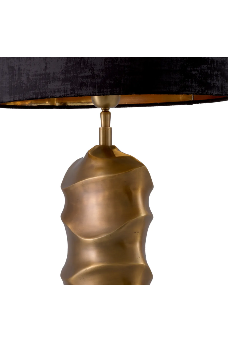 Lampe de table en laiton vieilli | Eichholtz Rapho | Meubleluxe.fr