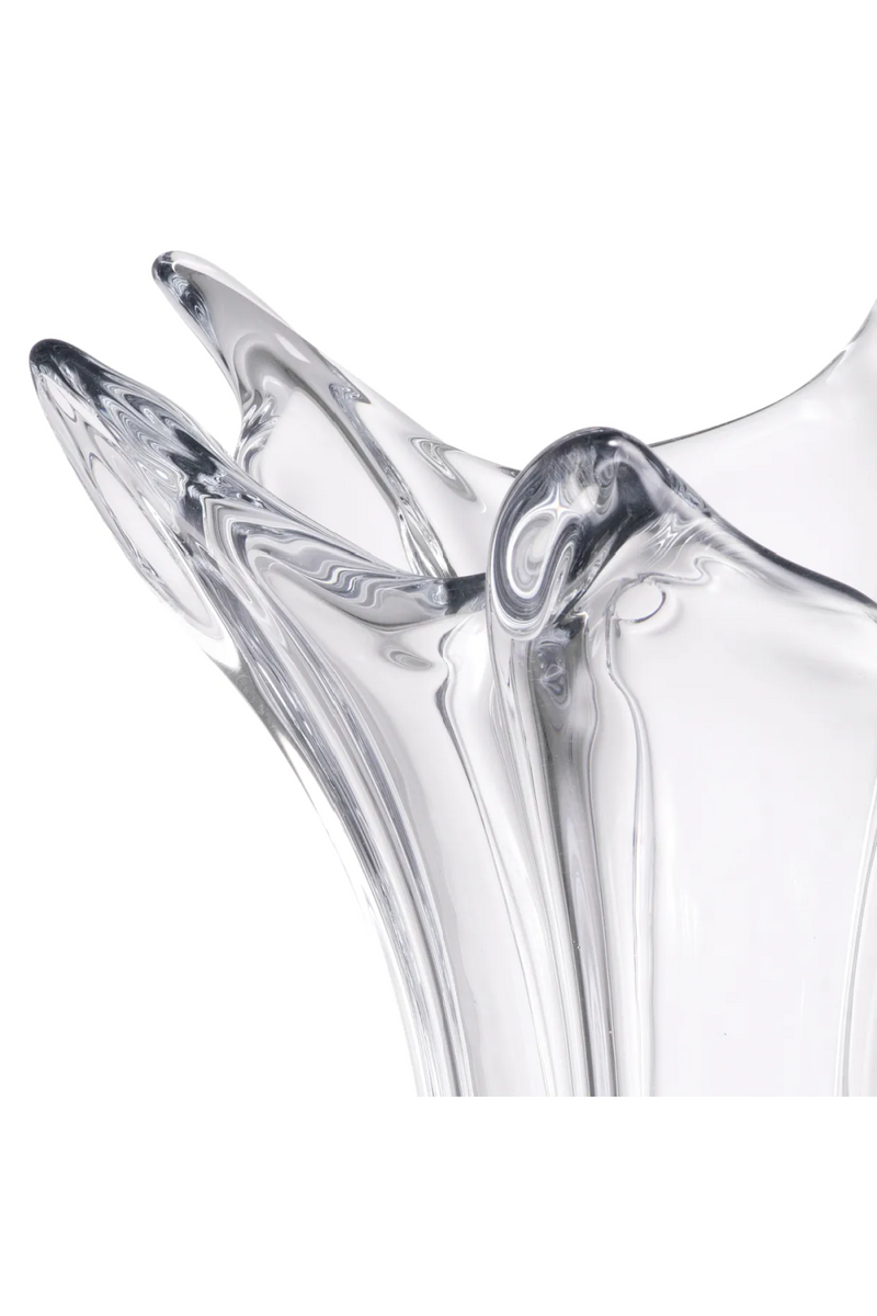 Vase en verre transparent | Eichholtz Sutter | Meubleluxe.fr