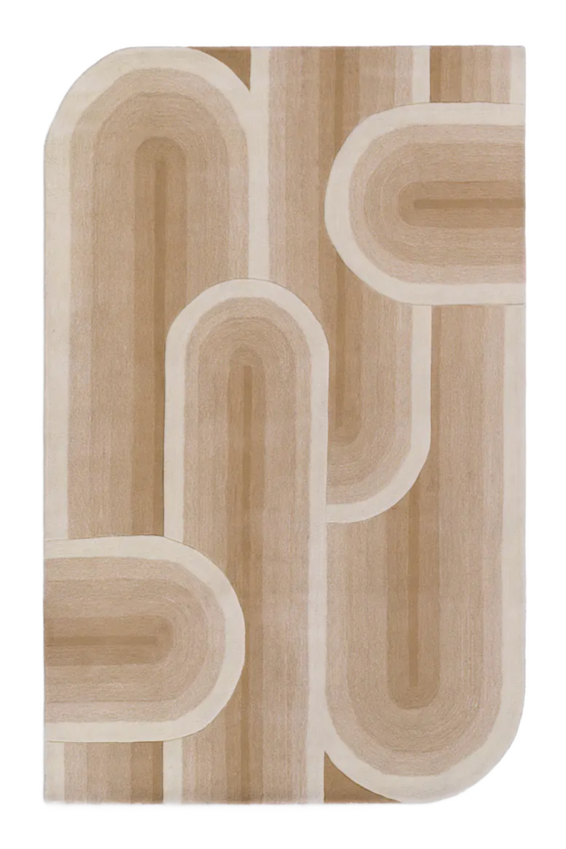 Tapis en laine ivoire 200 x 300 cm | Eichholtz Marsala | Meubleluxe.fr