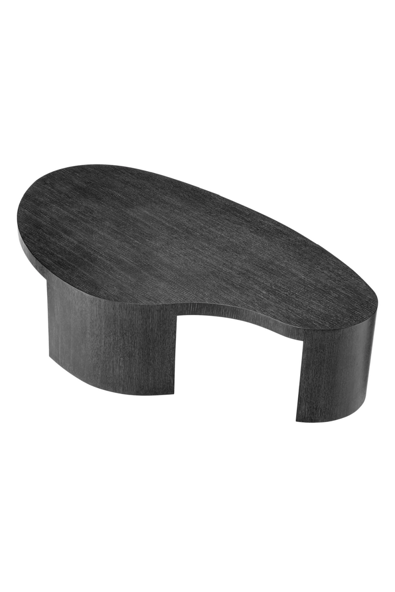 Table basse en bois de chêne noir | Eichholtz Ancona | Meubleluxe.fr
