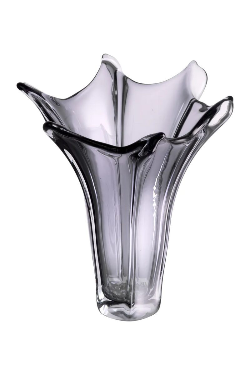 Vase en verre gris | Eichholtz Sutter | Meubleluxe.fr