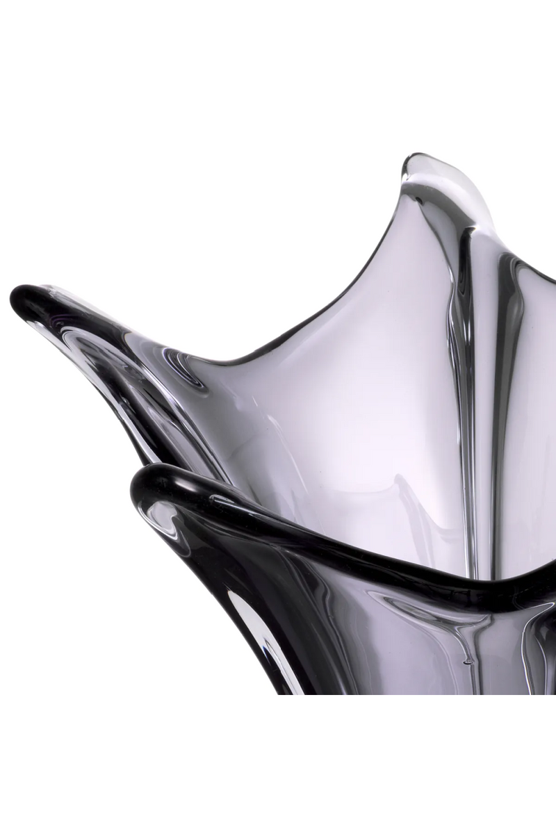 Vase en verre gris | Eichholtz Sutter | Meubleluxe.fr