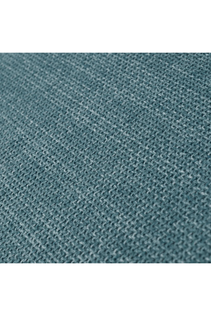Fauteuil d'appoint en laiton brossé et en tissu bleu | Eichholtz Olsen | Meubleluxe.fr