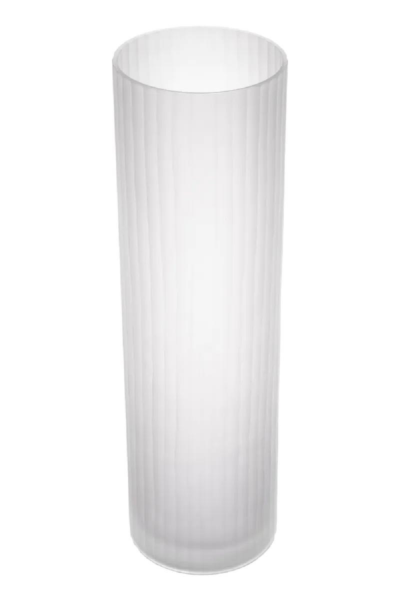 Frosted Glass Vase | Eichholtz Haight L