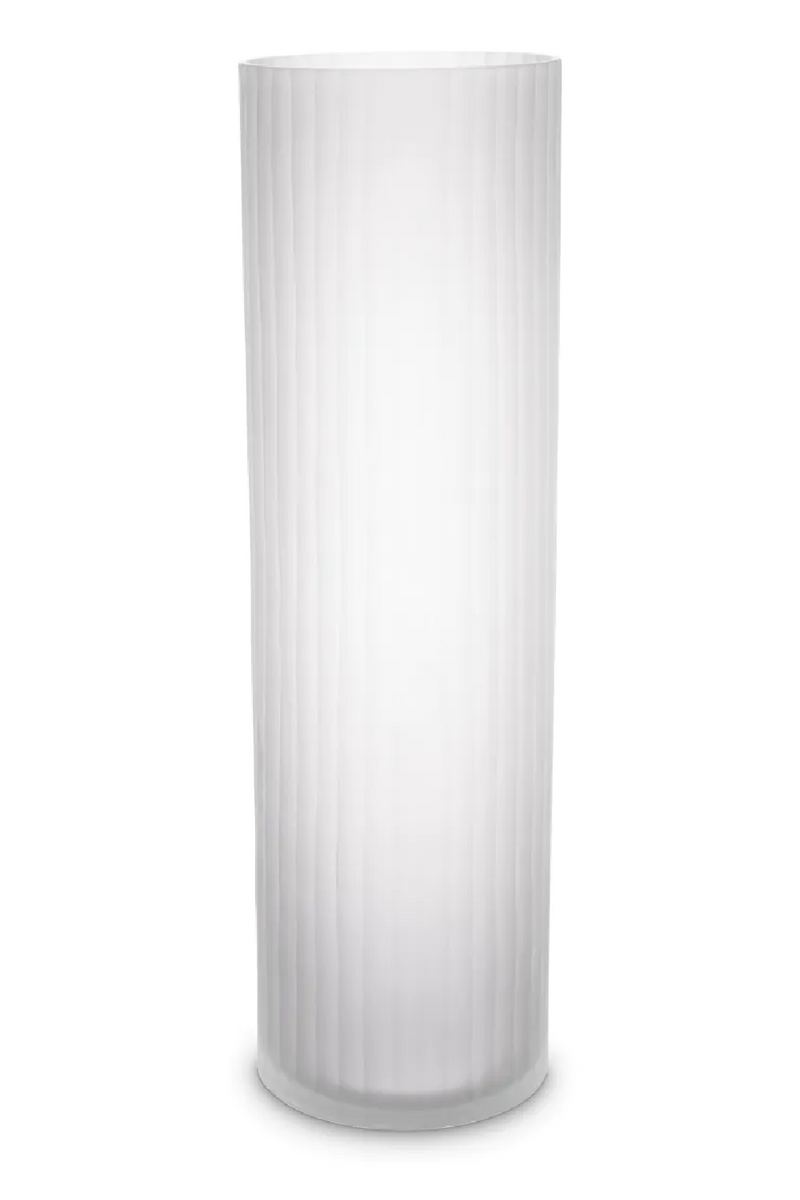 Frosted Glass Vase | Eichholtz Haight L