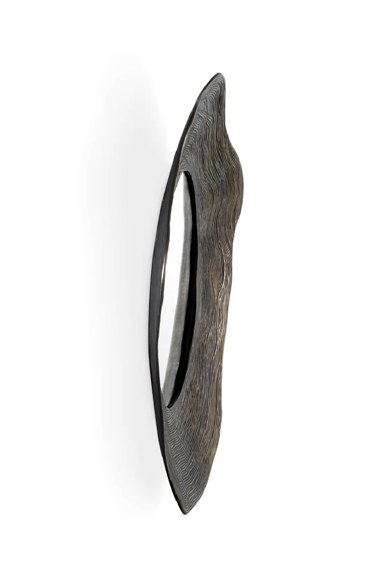 Miroir organique en bronze | Eichholtz Pavona | Meubleluxe.fr