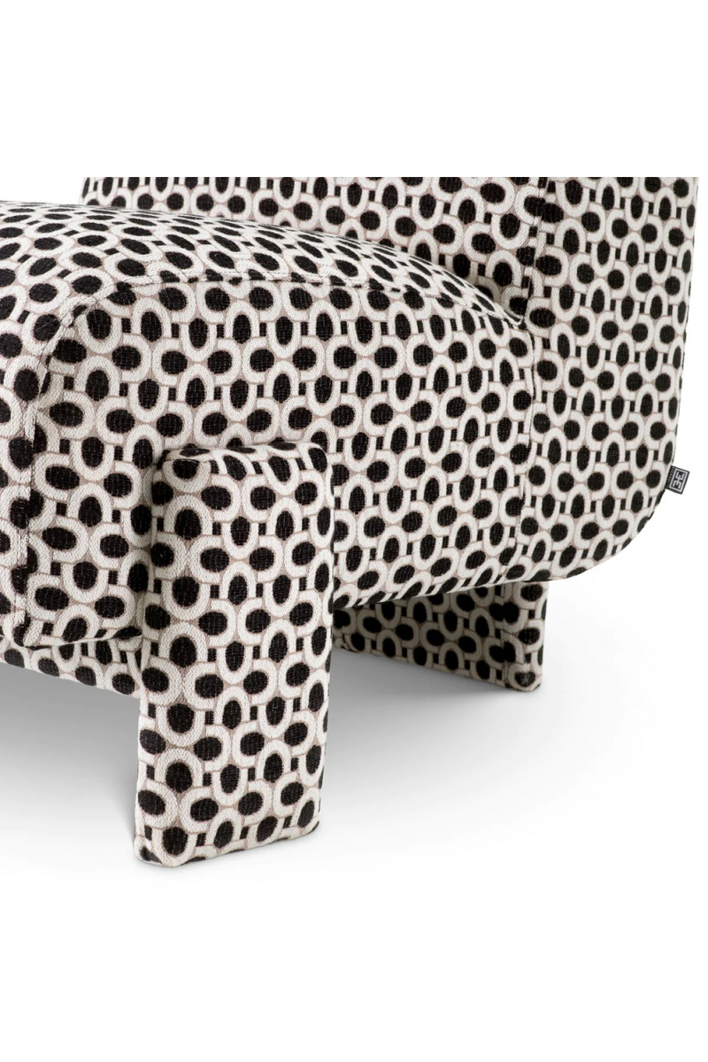 Fauteuil Sunbeam noir | Eichholtz Rockdale | Meubleluxe.fr