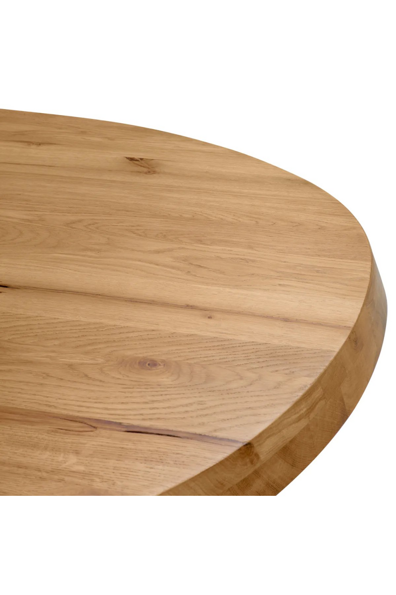 Table à manger en chêne recyclé  | Eichholtz Prelude | Meubleluxe.fr