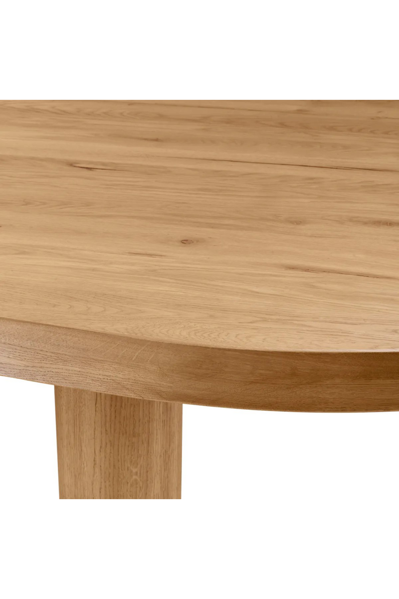 Table à manger en chêne recyclé  | Eichholtz Prelude | Meubleluxe.fr