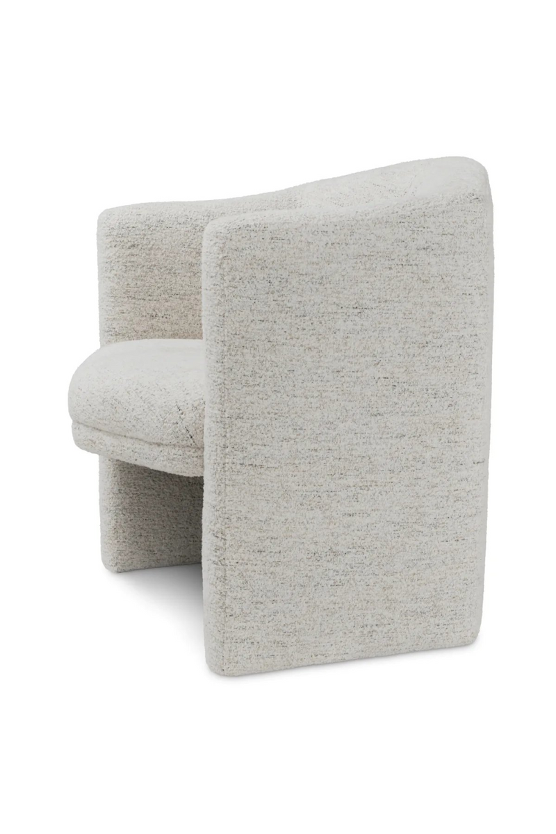 Fauteuil Seashell brisé blanc | Eichholtz Watertown | Meubleluxe.fr