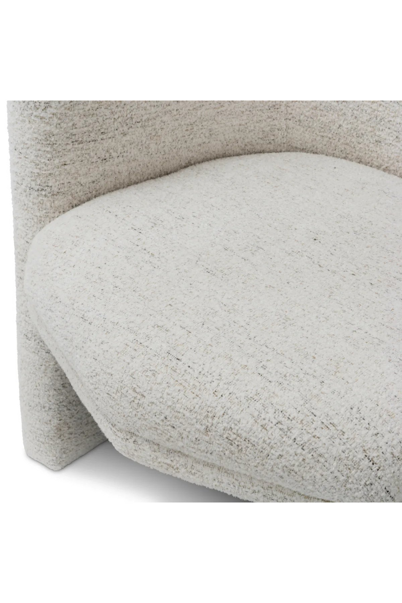 Fauteuil Seashell brisé blanc | Eichholtz Watertown | Meubleluxe.fr