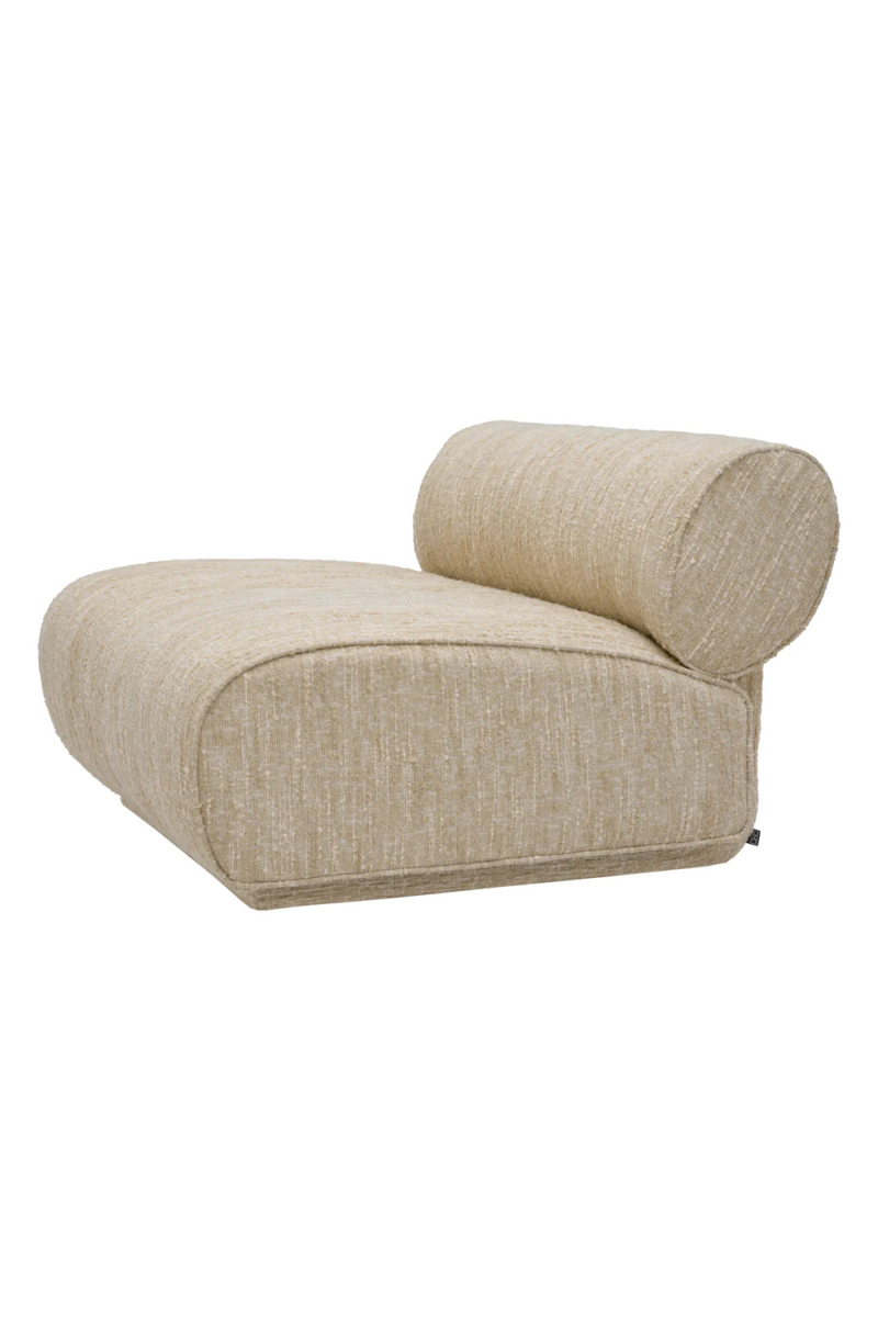 Fauteuil Bouclé Sonata Crème | Eichholtz Urbano | Meubleluxe.fr