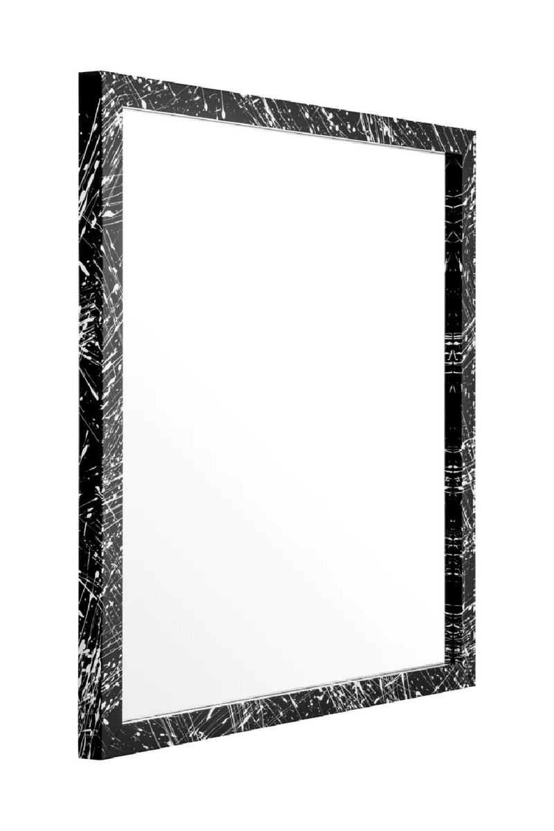 Miroir avec cadre artistique en bois noir  | Eichholtz Reflection of Eccentricity | Meubleluxe.fr