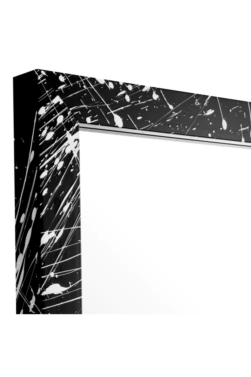 Miroir avec cadre artistique en bois noir  | Eichholtz Reflection of Eccentricity | Meubleluxe.fr